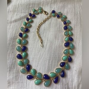 Shades‎ of Blue Statement Necklace